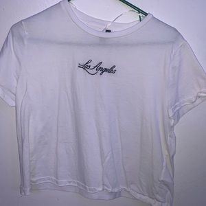 Los Angeles Cropped Shirt